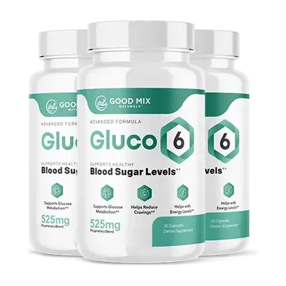 Gluco6 3 bottles package — official website pricing